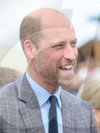 Prince William and  Sophie, Duchess of Edinburgh in Cornwall in Wadebridge, UK.