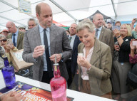 Prince William and  Sophie, Duchess of Edinburgh in Cornwall in Wadebridge, UK.