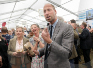 Prince William and  Sophie, Duchess of Edinburgh in Cornwall in Wadebridge, UK.