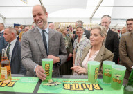 Prince William and  Sophie, Duchess of Edinburgh in Cornwall in Wadebridge, UK.