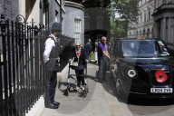 Prime Minister Keir Starmer meets D-Day veteran and Taxi Drivers