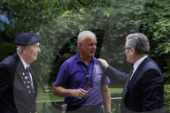 Prime Minister Keir Starmer meets D-Day veteran and Taxi Drivers