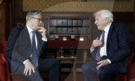 Prime Minister Keir Starmer meets David Attenborough