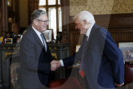 Prime Minister Keir Starmer meets David Attenborough
