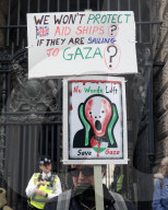 Freedom Flotilla 'Madleen' Protest in London, UK.