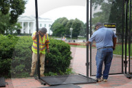 Anti-scale Fencing Goes Up Around White House