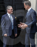 Kier Starmer Greets Mark Rutte To No10