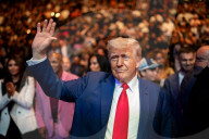 President Trump attends UFC fights