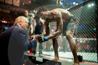 President Trump attends UFC fights
