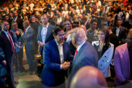 President Trump attends UFC fights