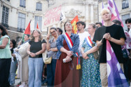 Demonstration In Support Of Freedom Flotilla In Rennes