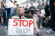 Demonstration In Support Of Freedom Flotilla In Rennes