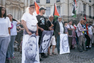 Demonstration In Support Of Freedom Flotilla In Rennes
