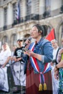 Demonstration In Support Of Freedom Flotilla In Rennes