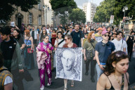 Demonstration In Support Of Freedom Flotilla In Rennes