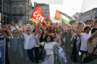 Demonstration In Support Of Freedom Flotilla In Rennes