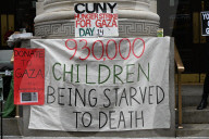 Hunger Strike For Palestine At CUNY Graduate Center In New York City