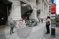 Hunger Strike For Palestine At CUNY Graduate Center In New York City