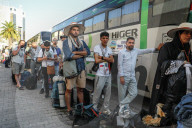 Convoy Of Resilience Departs From Tunis Toward Rafah Border Crossing