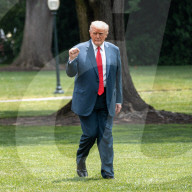 Trump Returns To The White House From Camp David