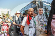 Convoy Of Resilience Departs From Tunis Toward Rafah Border Crossing