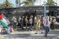 Convoy Of Resilience Departs From Tunis Toward Rafah Border Crossing