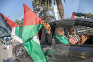 Convoy Of Resilience Departs From Tunis Toward Rafah Border Crossing