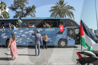 Convoy Of Resilience Departs From Tunis Toward Rafah Border Crossing