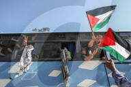 Convoy Of Resilience Departs From Tunis Toward Rafah Border Crossing