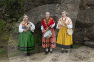 Santa Justa Procession In Ubiarco 