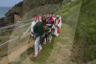 Santa Justa Procession In Ubiarco 