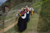 Santa Justa Procession In Ubiarco 