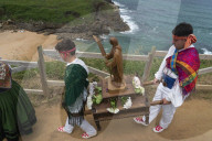 Santa Justa Procession In Ubiarco 