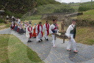 Santa Justa Procession In Ubiarco 