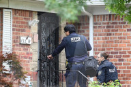 NYPD Collected Evidence And Staged At 152-14 12th Avenue After A Home Invasion And Robbery Where Victims Were Duct Taped And Tied Up