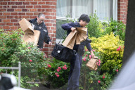NYPD Collected Evidence And Staged At 152-14 12th Avenue After A Home Invasion And Robbery Where Victims Were Duct Taped And Tied Up