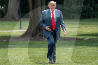 President Trump Returns From Camp David On June 9, 2025.