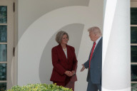President Trump Returns From Camp David On June 9, 2025.