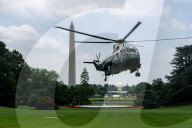 Trump Returns To The White House From Camp David