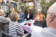 Rachel Reeves UK Chancellor of the Exchequer visits Caslehaven Community Association