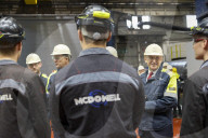SoS John Healey & NATO Sec Gen Mark Rutte visit Sheffield Forgemasters.