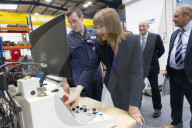Rachel Reeves UK Chancellor of the Exchequer visits Cambridge Vacuum Engineering