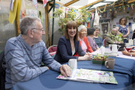 Rachel Reeves UK Chancellor of the Exchequer visits Caslehaven Community Association