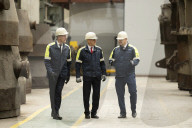 SoS John Healey & NATO Sec Gen Mark Rutte visit Sheffield Forgemasters.