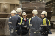 SoS John Healey & NATO Sec Gen Mark Rutte visit Sheffield Forgemasters.