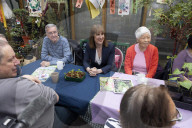 Rachel Reeves UK Chancellor of the Exchequer visits Caslehaven Community Association