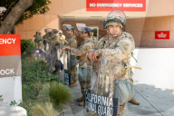 US Army protects Los Angeles federal buildings