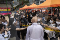 Fire Breaks Out At Buddhist Cultural Center Next To Jogyesa Temple In Central Seoul