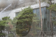Fire Breaks Out At Buddhist Cultural Center Next To Jogyesa Temple In Central Seoul