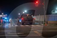 Armored Vehicles And Tanks Arrive On The National Mall In Washington, D.C. In Anticipation Of A Military Parade.